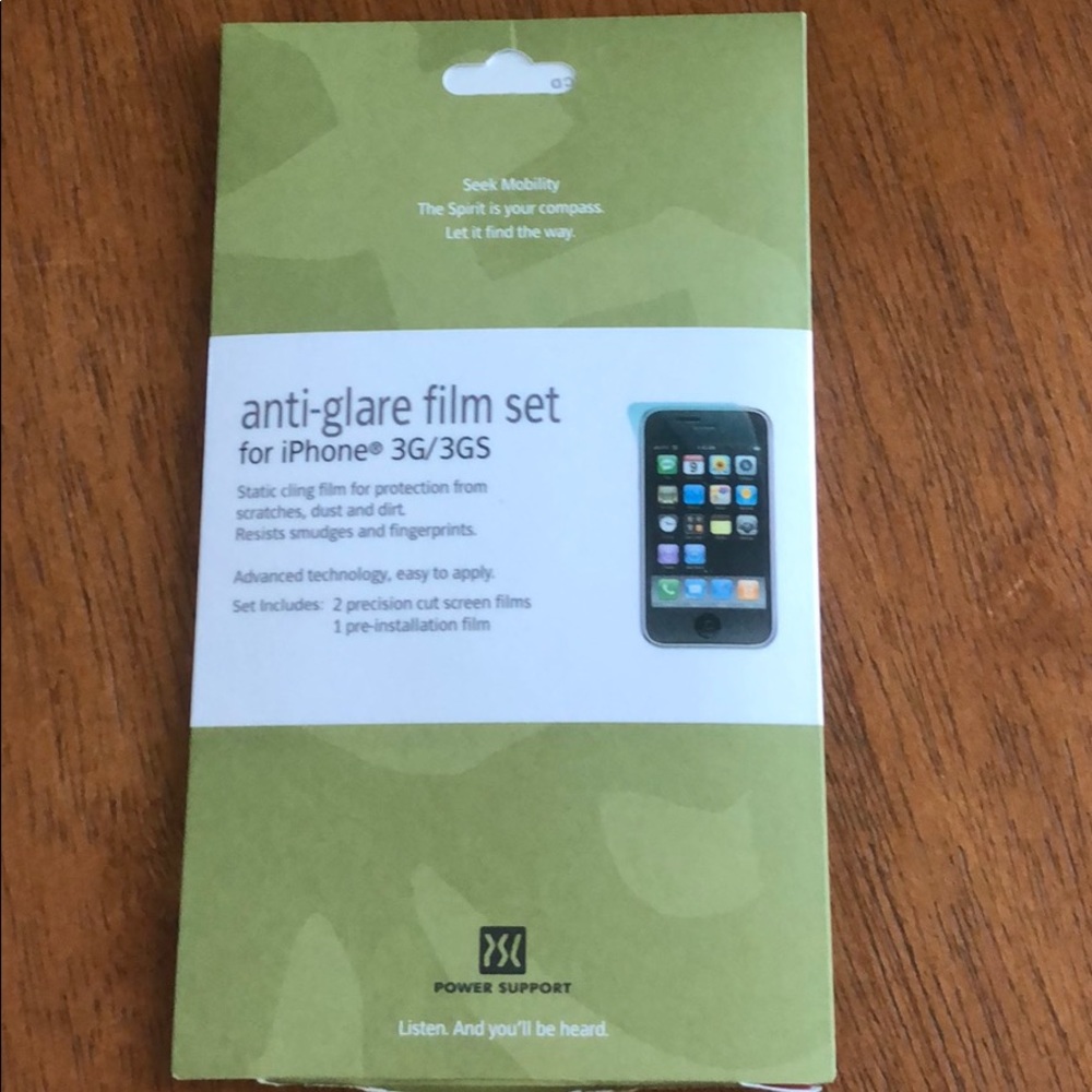 FOUR IPhone 3 Screen Guards